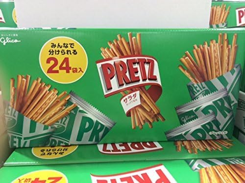 Glico Pretz salad taste large capacity 24 bags pack (828g)