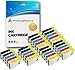 Price comparison product image 30 (6 SETS + 6 BLACK) Compatible 16XL Ink Cartridges for Epson Workforce WF-2010W WF-2510WF WF-2520NF WF-2530WF WF-2540WF WF-2630WF 2650DWF 2660DWF 2750DWF - Black/Cyan/Magenta/Yellow, High Capacity