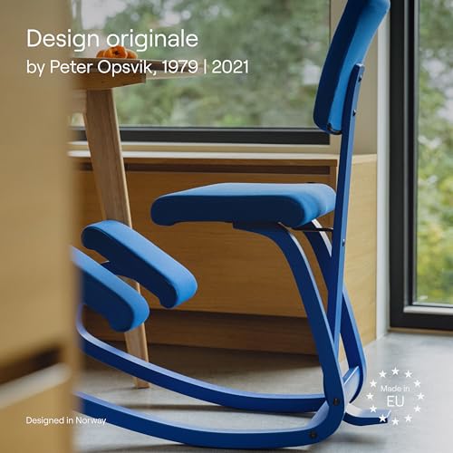 Variable Plus Naturale/Nero Sedia Ergonomica Kneeling Posturale con Schienale Home Office 10 Anni Garanzia - Sedia gaming - Immagine 7