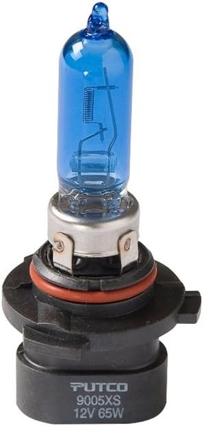 Putco 239005SW Pure Halogen Headlight Bulb - Ion Spark White - 9005 (Pair)