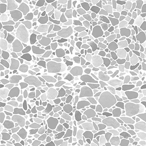 Flipside Terrazzo Removable Pre-Pasted Wallpaper - Each Roll Is 18 Ft. Long X 18 In. Wide - Safe For Walls - Easy To Apply & Extremely Easy To Remove #TOP1