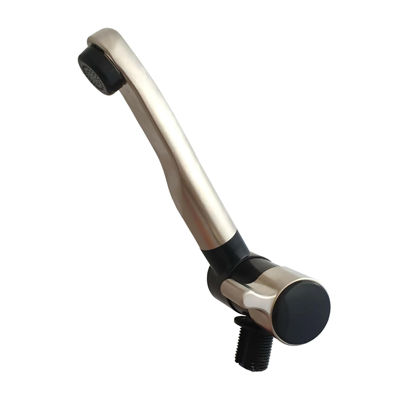 Rubinetto per acqua fredda opaco a leva singola da 12 V con microcommutazione per camper, caravan, caravan, barche