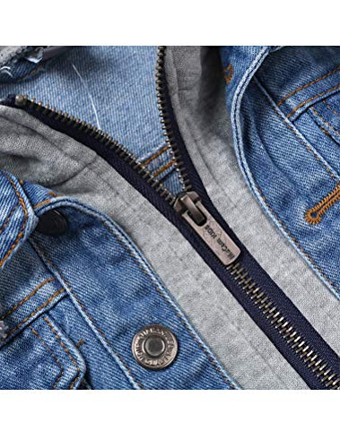 Mallimoda Boys Sleeveless Denim Jacket Girls Jean Vest Hoodies Kids Waistcoat Outerwear4