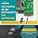 2PCS Power Button for Nintendo DS Lite Micro Switch Button On Off for NDSL/NDS Lite Tactile Switch Replacement Parts with Repair Tools