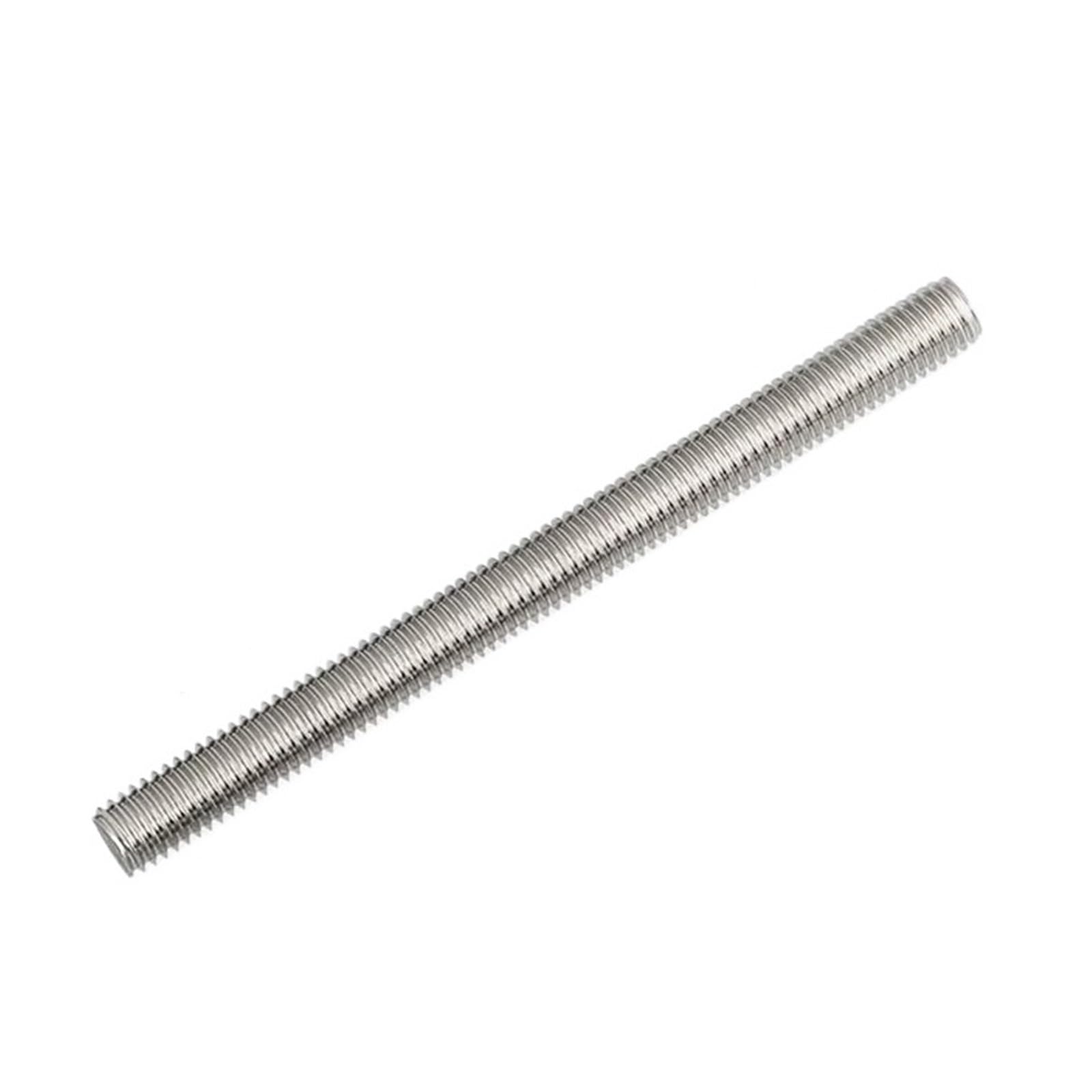 Varilla completamente roscada, 2 piezas M2 M2.5 M3 M4 M5 M6 M8 M10 M12 M14 M16M18M20 Tornillo de acero inoxidable Perno sin cabeza Rosca completa Barra de varilla Espárrago(M18x500)