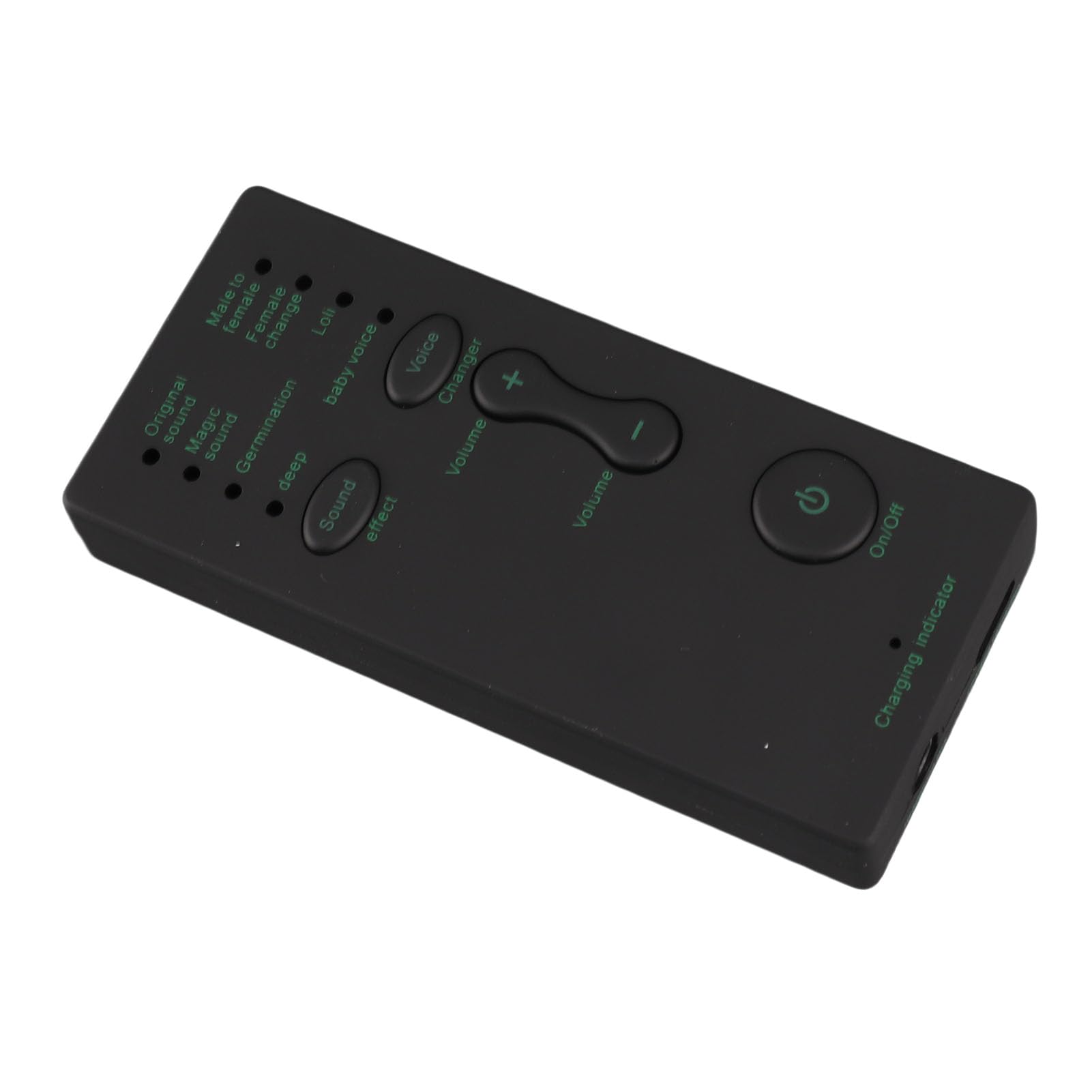 Portable Voice Changer, Voice Disguiser, Halloween Face Mini Voices Changers Phone Sound Card for Mobile Phone PC