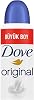 Dove Original Kadın Sprey Deodorant, Nemlendirici Krem Etkili, 200ml, Büyük Boy
