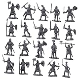Figuras pequeñas: adopción de material plástico, esta figura de personas en miniatura es duradera y de uso prolongado, figuras de personas en miniatura