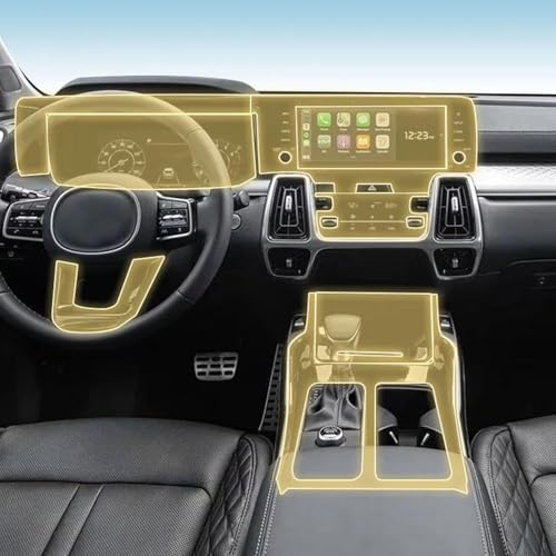 PPF transparent en TPU pour l'intérieur de la Kia Sorento MQ4 2021-2024