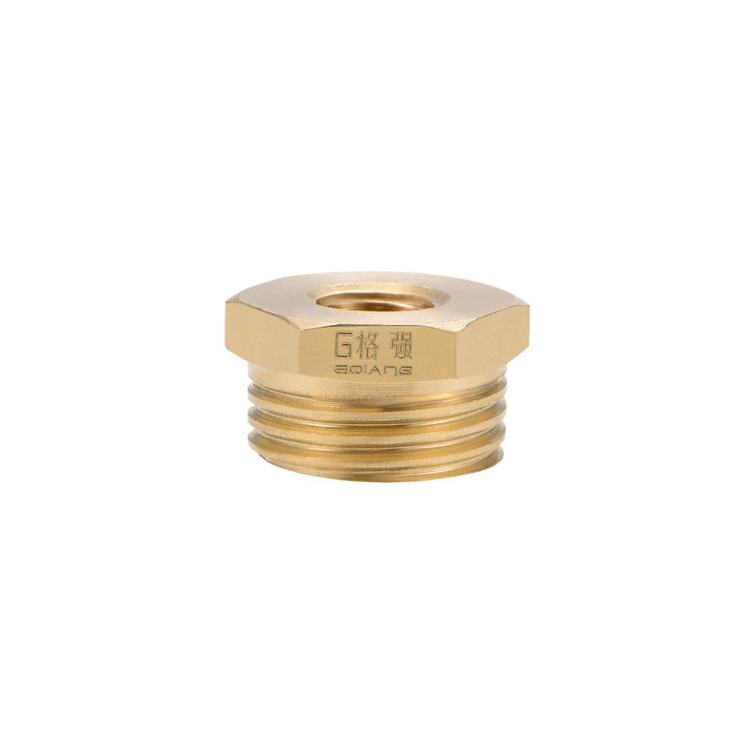 Brass BSP-NPT Adapter 1/8" Male BSPT To 1/4" Female NPT Brass Pipe Fitting - Foto 9