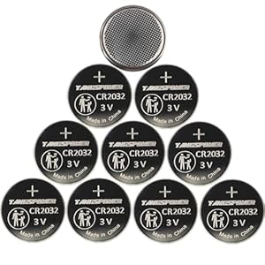 CR2032 Pilas Botón CR 2032 CR2032 Pilas de botón de Litio 3 V DL2032/ KCR2032 / BR2032 / ECR2032 Baterías para Dispositivos Electrónicos