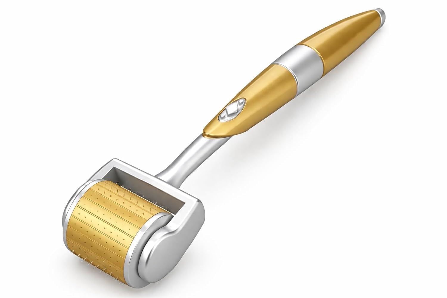 Derma Roller 1.50mm – Gold Plated 192 Titanium Microneedles for Face, Skin & Hair – Premium Micro Needle Roller for Acne Scars, Beard Growth & Hair Loss Treatment (1 MM)-image-34