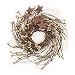 CWI Gifts Pip and Twig with Rusty Star Wreath, 7-Inch, Ivory