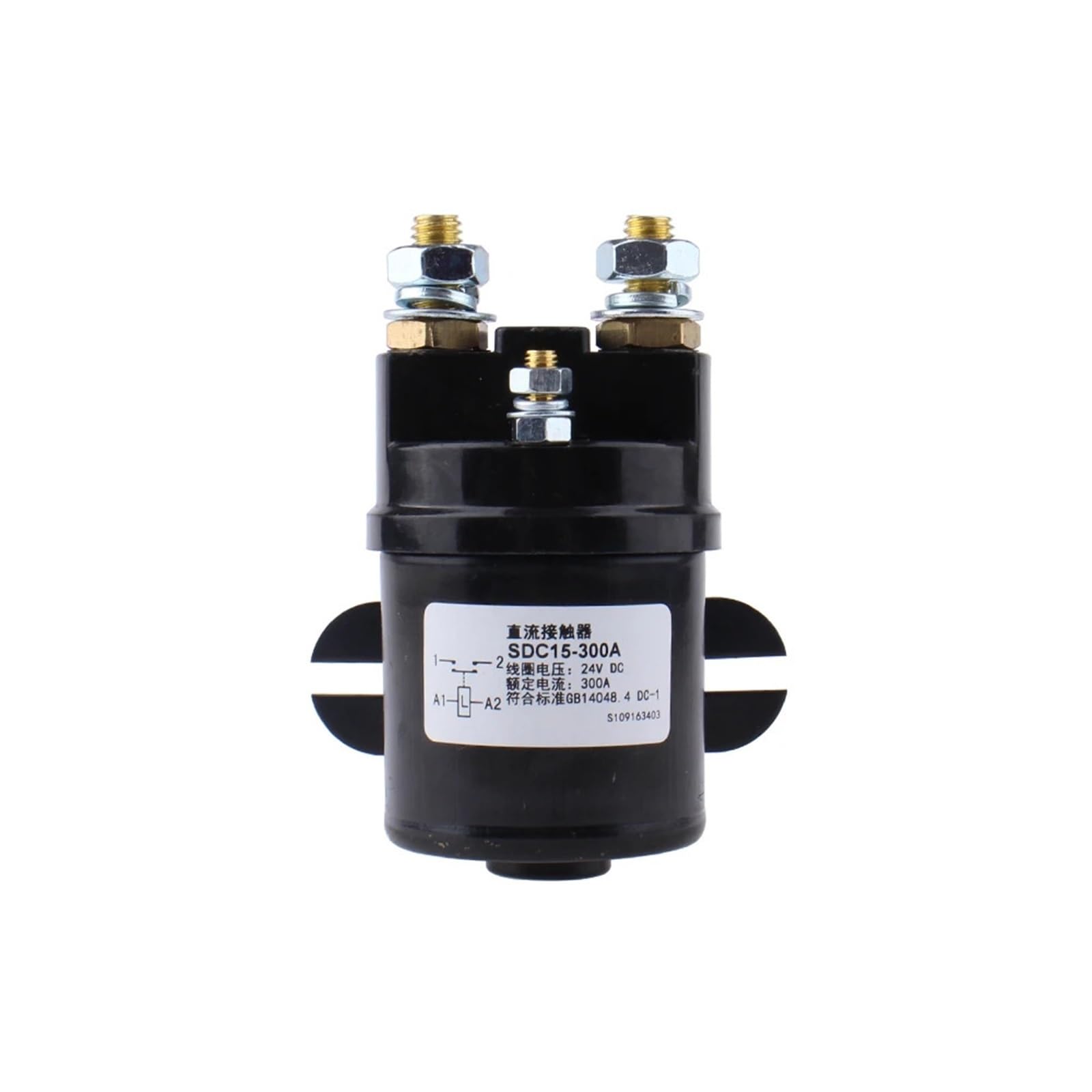 QfUxYYSLD Contactor SDC15-300A SDC15-200A SDC15-100A DC6V 12V 24V 36V 48V 60V 72V 300A Used for vehicles, engineering machinery(300A-12V)