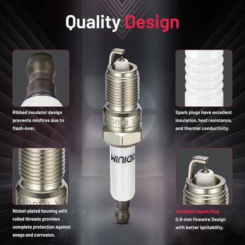 Image of BDFHYK Set of 8 Iridium Spark Plug Compatible with Allure LaCrosse CTS Escalade Avalanche Express Silverado Tahoe Envoy Savana Yukon H2 H3 G8 Grand Prix 9-7x Engine Replacement for 41-962 19299585