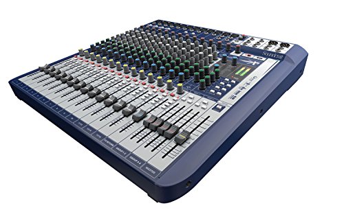 Mesa De Som Soundcraft Signature 16 Canais Mixer Usb Bivolt