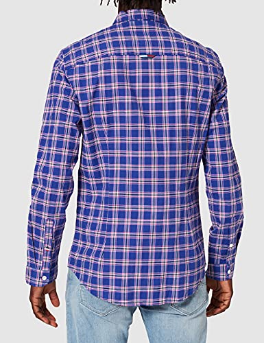 Tommy Jeans Tjm Camicia a Quadri in Popeline