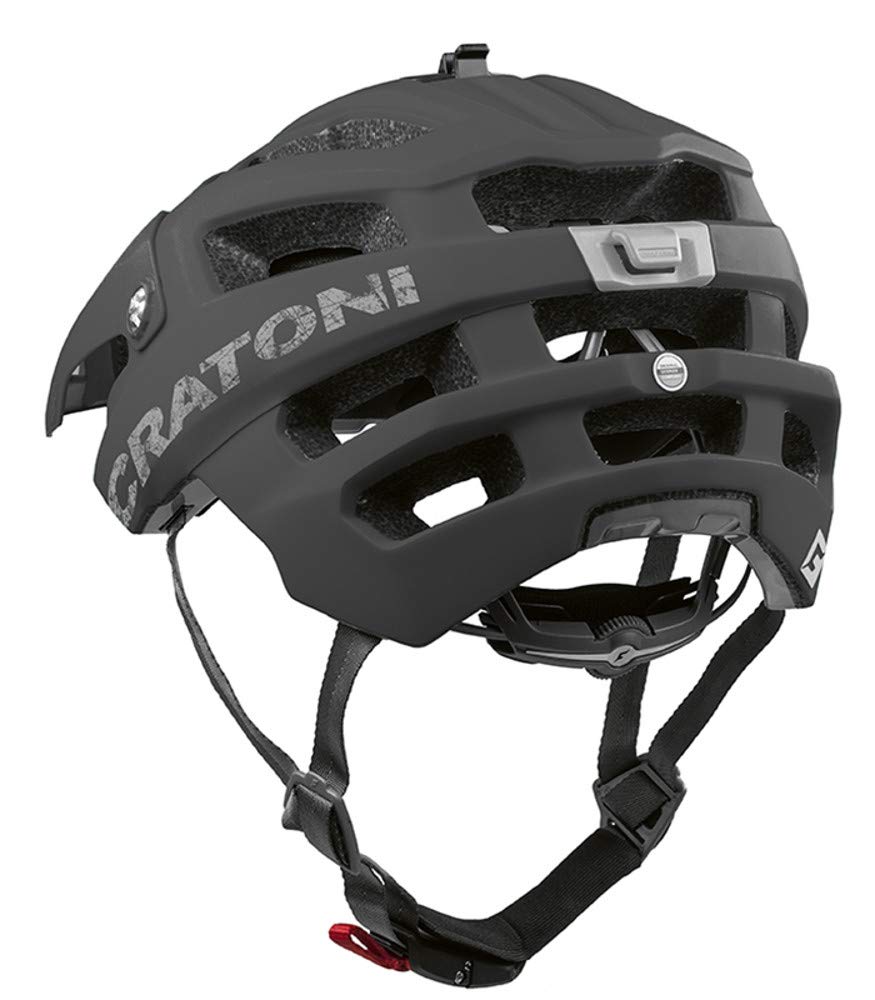 Cratoni AllTrack Mountainbike Helm Fahrradhelm mit Kamerahalter (grün, S/M (54-58 cm))