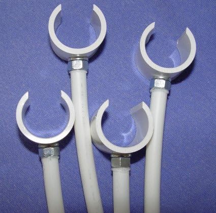 Weave-Poles Guide Wires Set of 4 for 6 Dog Agility Equipment