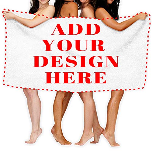 Custom Oversize Beach Towel 32x52 with Your Image