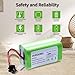 Durqomu 14.4V 2600mAh Li-ion Battery Replacement Compatible with X500 Eufy Robovac 11S MAX 12 15C 15T MAX 25C 30C G10 Hybrid G20 G30 G35 Edge R450 R500 and Ecovacs Deebot N79 N79S DN622