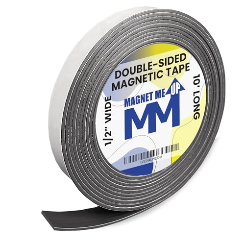 Ruban magnétique flexible auto-adhésif de 3m pour fixation rapide