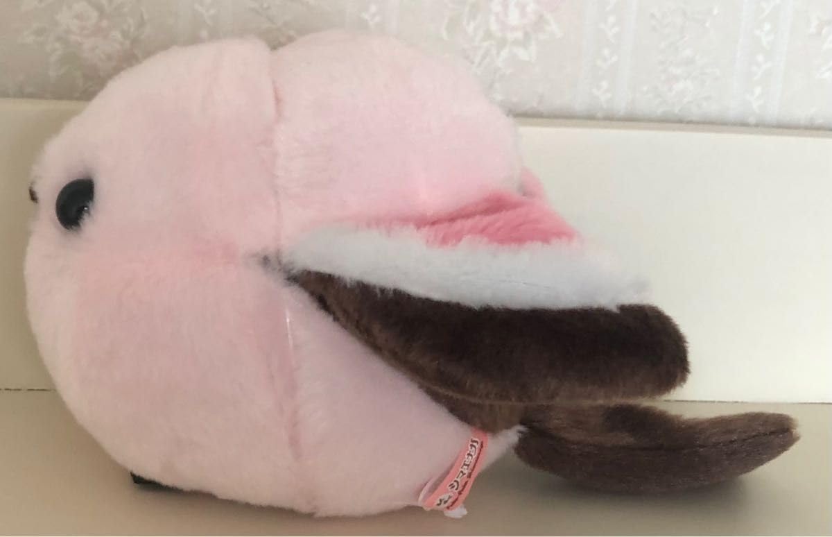 Amazon.co.jp: シマエナガぬいぐるみ ピンク : おもちゃ