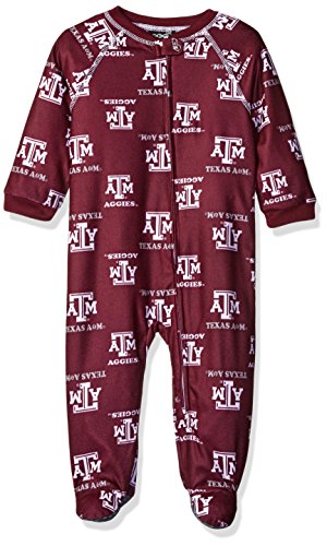 Image of Outerstuff Kids & Baby NCAA Infant Team Print Sleepwear Coverall