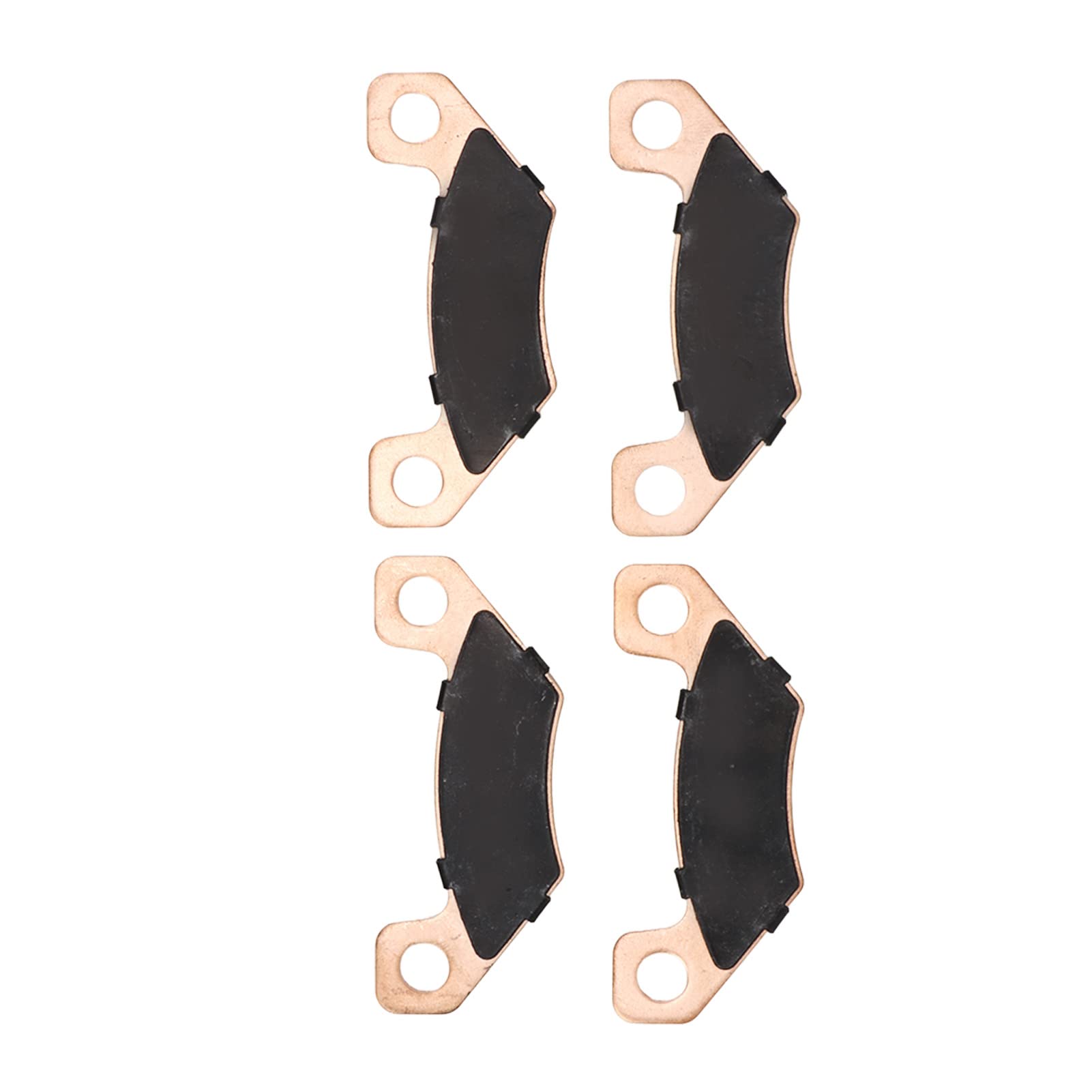 Generic Juego de Pastillas de Freno para HPX Gator, Material Cerámico de Metal Duradero, Mejora la Seguridad de Frenado, 4 Piezas