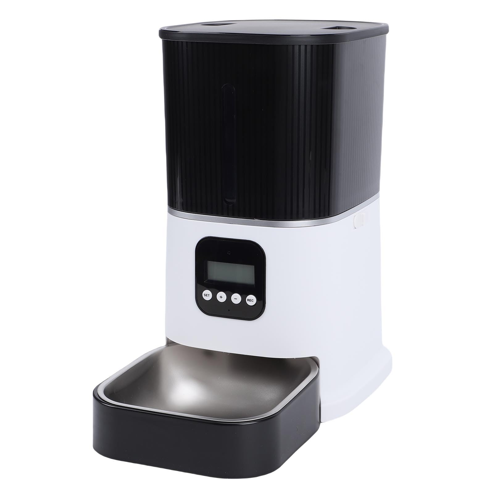 XUMIUZIY Mangeoire Automatique Conviviale pour Chat, capacité de 6 L, Double Alimentation pour Une Alimentation Pratique