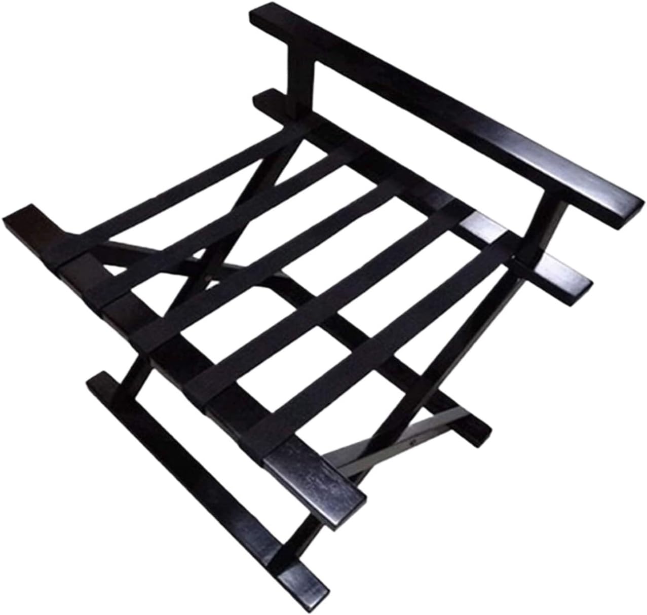 Foldable Luggage Rack Folding Luggage Rack Solid Wood Hotel Furniture For Hotel Guest Room Suitcase Stand