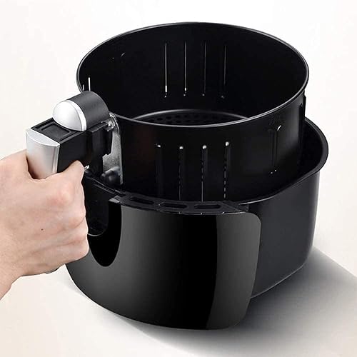 Miniatura 3 de Freidora de aire, cocina saludable sin aceite de 2.6L, ajustes de temperatura/temporizador, pantalla táctil inteligente, con 7 ajustes