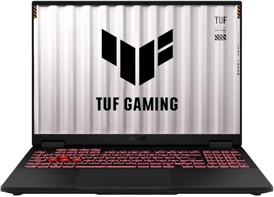 ASUS TUF Gaming A16 FA608PM, Notebook Gamer 16", AMD Ryzen 9 8940HX, RTX 5060 8 GB, 16 GB DDR5, SSD 1 TB, Windows 11 Home, Jaeger Gray