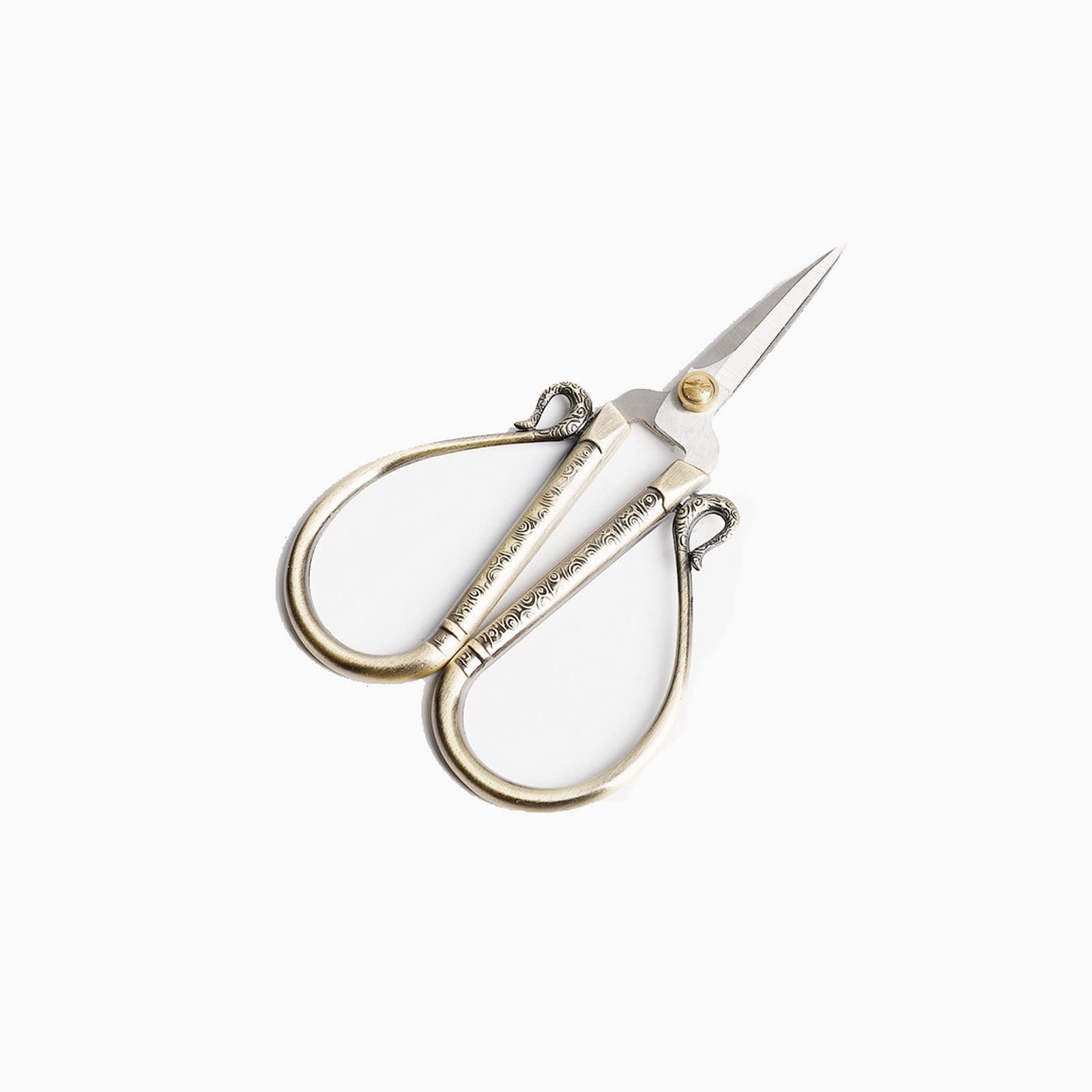 Gthtuhfd Silver Kitchen Scissors 1Pc Sewing Scissors Stainless Steel Tailor Scissors Household Tailor Scissor For Needlework Craft,