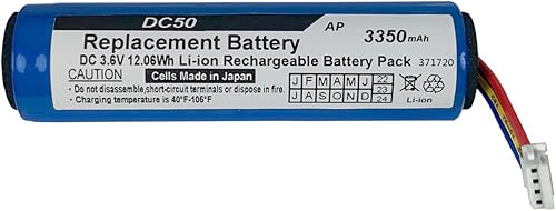 Miniatura 3 de Artisan Power Batería de collar de seguimiento  Mejor para Garmin Tt15, T5, Dc-50  3350 mAh  Baterías de repuesto para collares de perro, GPS de