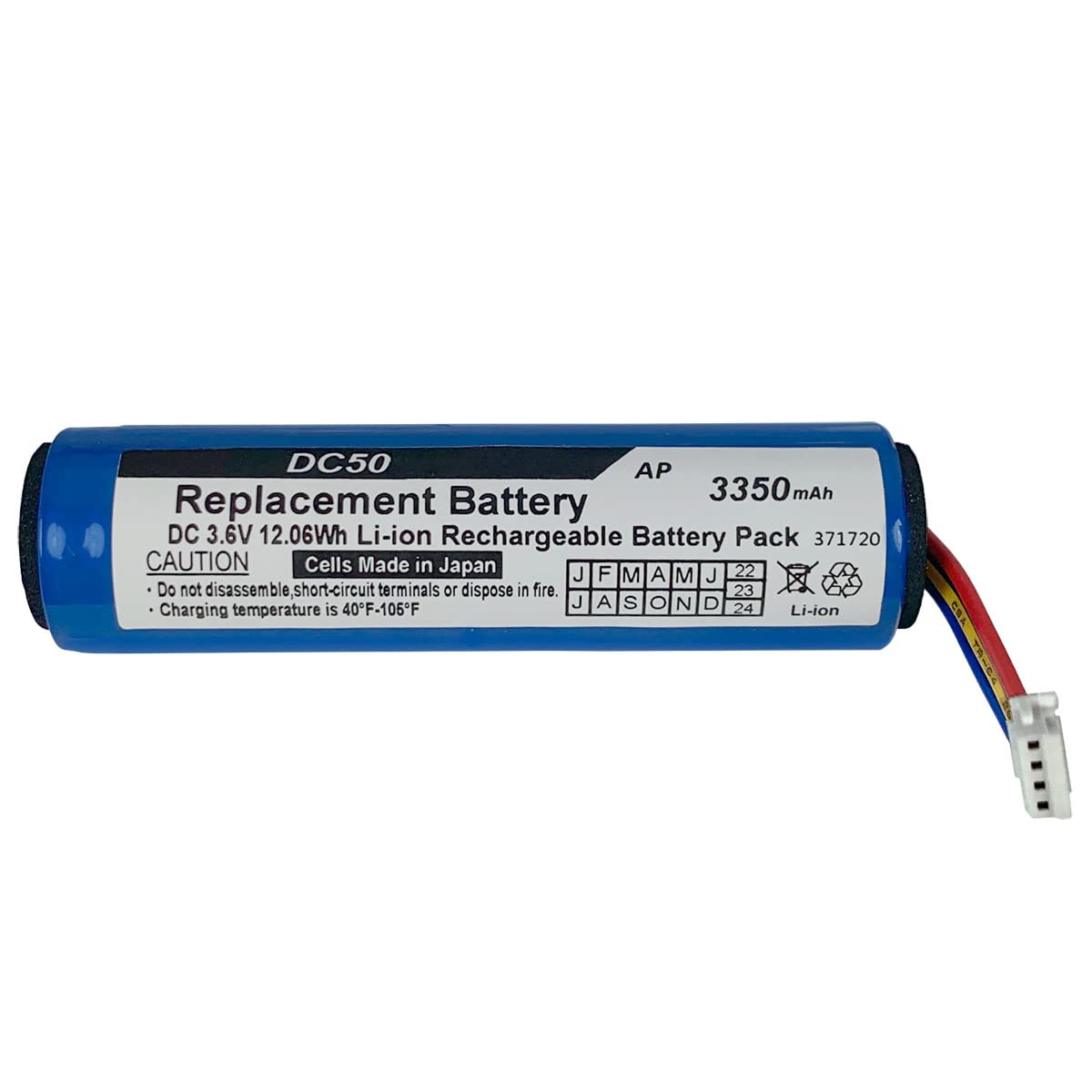 Artisan Power Batterie pour collier de suivi | Idéale pour Garmin Tt15, T5, Dc-50 | 3350 mAh | Batteries de rechange pour collier de chien, Alpha Tt15 collier GPS | 46 % plus élevé que les batteries