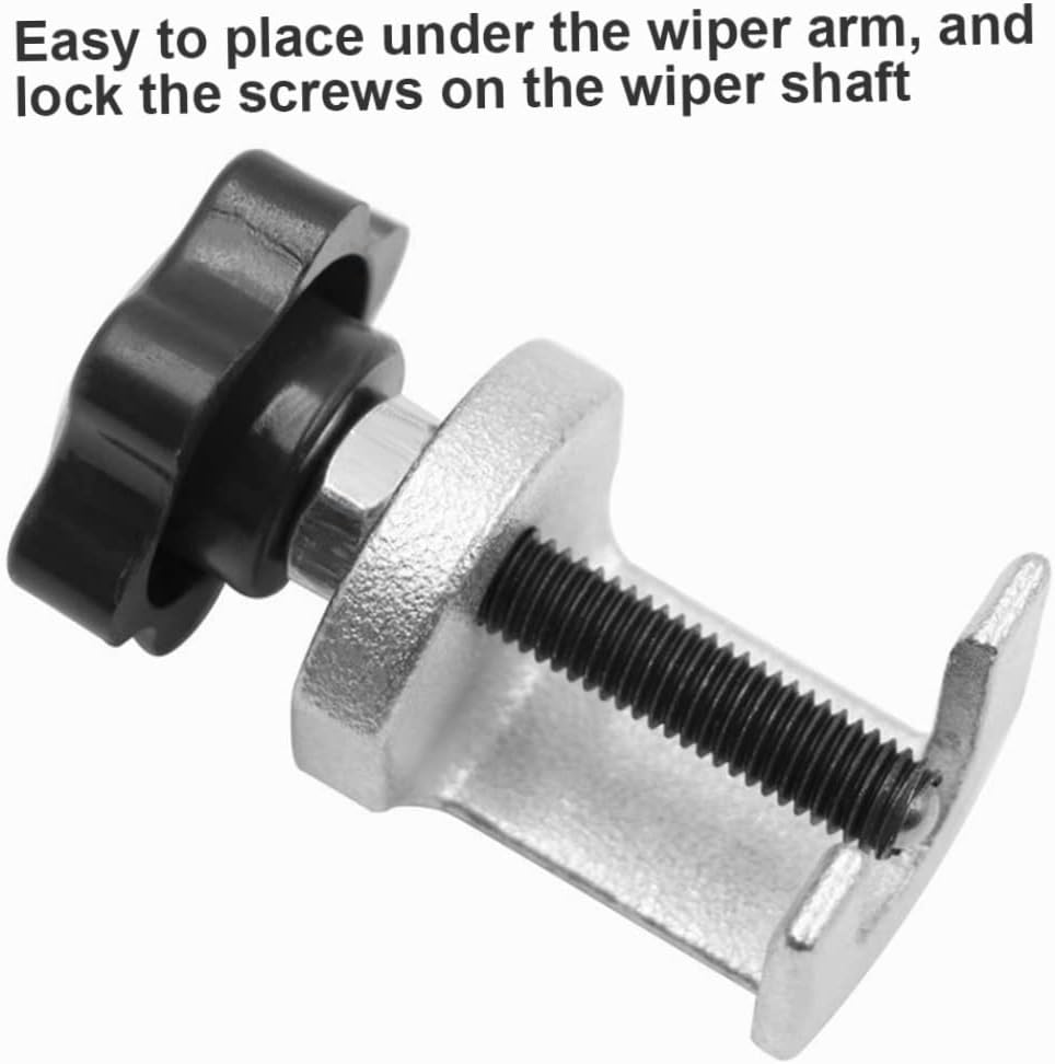Tuimiyisou Arm Puller Wiper Arm Removal Tool Windscreen Wiper Puller Special Tool for Disassembly Car Windshield Wiper Silver 2PCS Hand Tools-arm Removal Tool : Automotive