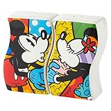 Enchanting DisneyNEY Salt and Pepper Mill, Ceramic, Multi Coloured, Taglia Unica