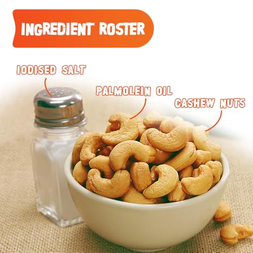 Image of Tong Garden Salted Cashew Nuts 140g Pouch