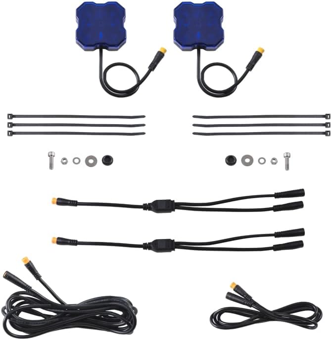 Diode Dynamics Stage Series Rock Light Add-On (2-Pack), Red