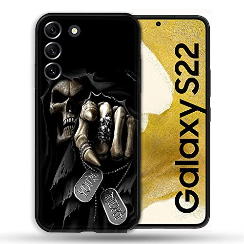 Coque Samsung Galaxy S22 Tete de Mort Cokitec Your Next