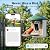 HARYMOR Smart Bird Feeder with Camera Solar Powered, 2K HD Live Video, 10,000+ Bird Species AI Identification, Wild Bird House Feeders for Outdoors, Instant Arrival Alerts, Ideal Gift for Bird Lovers