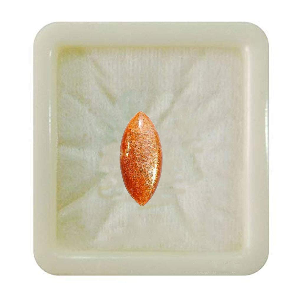 Certified Natural Sunstone Sun Sitara Loose Gemstone 2.25 To 10.25 Ratti Oval, Sqaure, Round Shape Used For Astrology Tula Rashi Ratan Chakra Healing Shukra (Venus) Stone Making Jewelry