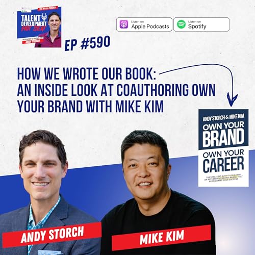 『How We Wrote Our Book: an inside look at coauthoring Own Your Brand with Mike Kim』のカバーアート