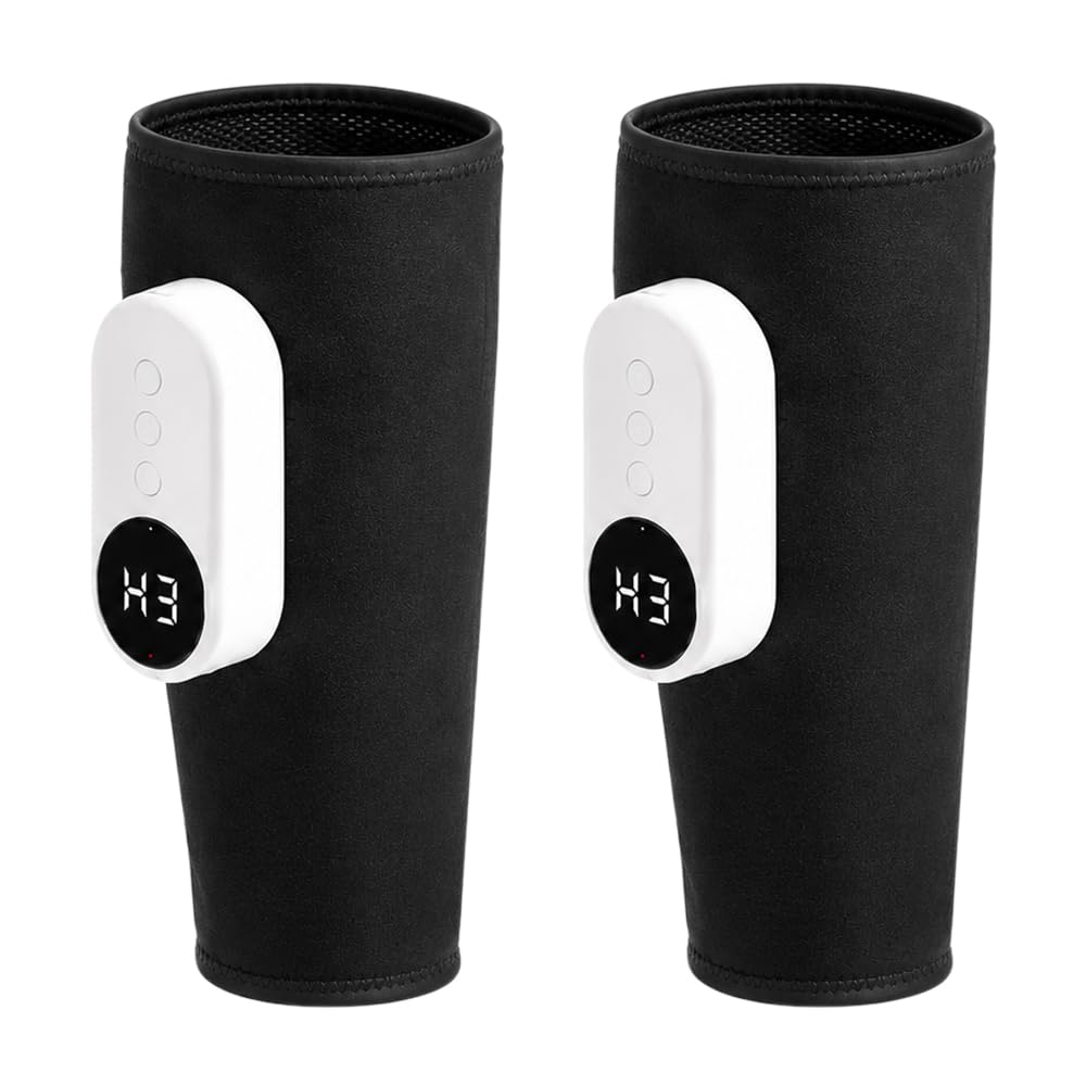 Massage Jambe, HOVCEH 2 Pièces 3 en 1 Masseur Jambe avec Chaleur