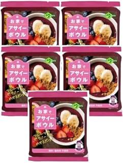 FRUTA FRUTA(フルッタフルッタ) お家でアサイーボウル 冷凍 100g5個セット ミキサー不要