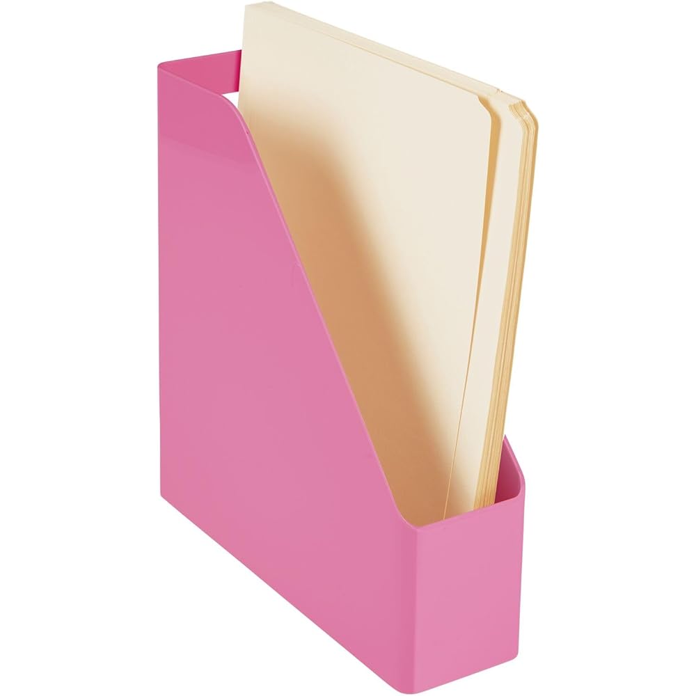 3/mo Finance mDesign Plastic Slim Vertical File Folder Storage