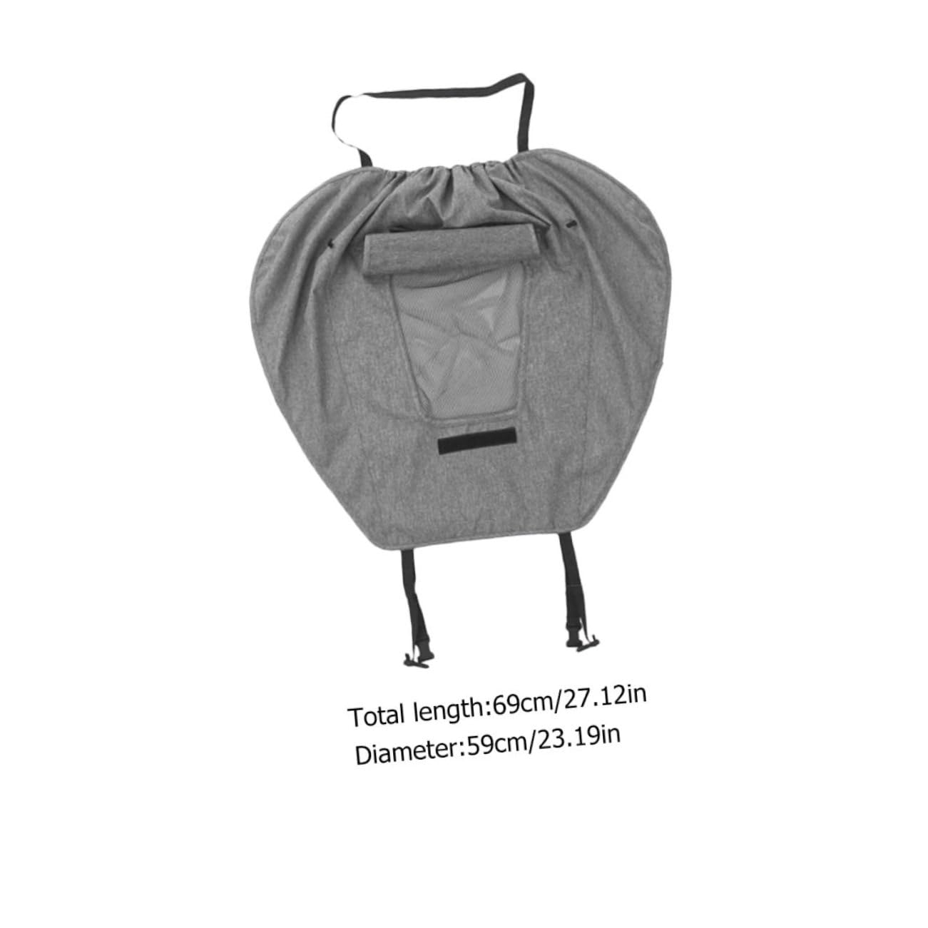 Kisangel Baby Stroller Sunshade Cover for Infants UV Protective Cloth Multi-use Sun Protection Canopy for Baby Stroller Lightweight and Portable