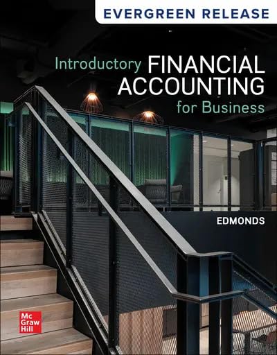 Loose Leaf for Introductory Financial Accounting for Business: 2024 Release