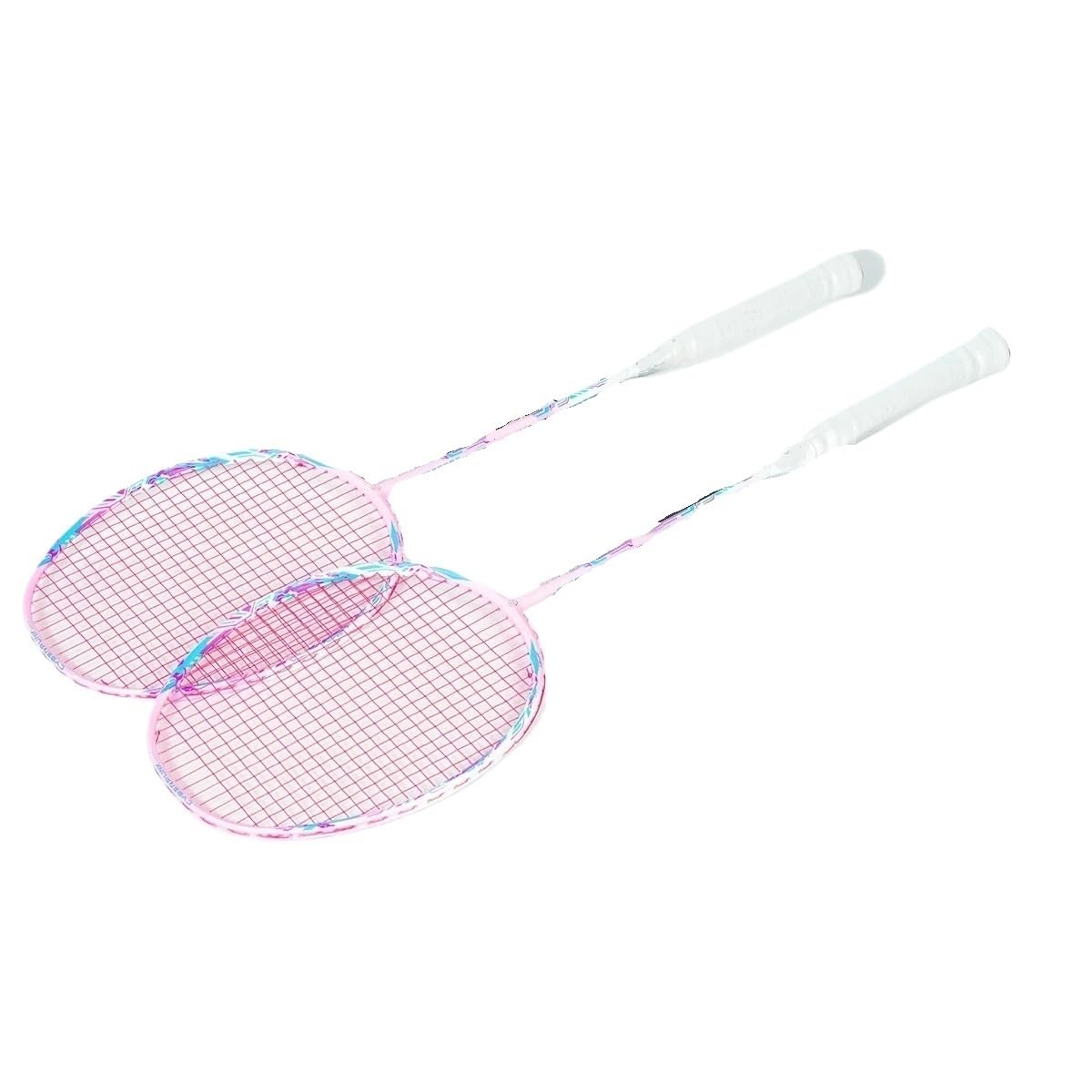 Badminton Set Raqueta de bádminton Speed ​​de Fibra Carbono, 5 Unidades, 28 Libras, 3 Colores